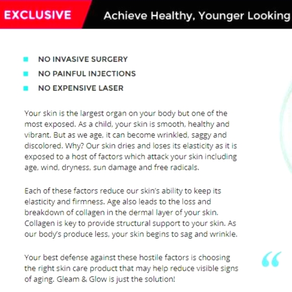 🆓️Add-on Gleam & Glow Advanced Eye Treatment NWT - Picture 5 of 6